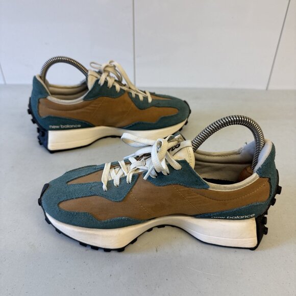New Balance 327 Women's Mountain Teal Size 7 EUC - Picture 6 of 8